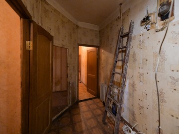 Ремонт квартири на Подолі — вітальня після капітального ремонту