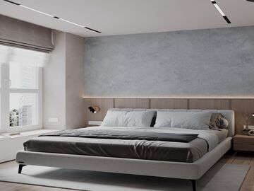 Сучасний дизайн санвузла квартира 50 м² Київ