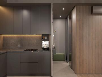 Санвузол у сучасному стилі – квартира 95 м² Київ